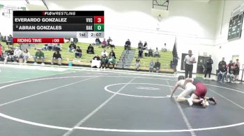 157 lbs Champ. Round 1 - Everardo Gonzalez, Victor Valley vs Abran Gonzales, Bakersfield College