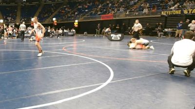 115 lbs Round Of 32 - Hunter Fry, Cocalico vs Carter Brett, Canon-McMillan