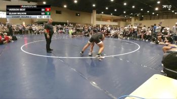 150 lbs Champ. Round 2 - Elijah Wilson, None vs Hudson Best, Showtime
