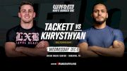 Andrew Tackett To Face Fabyury Khrysthyan at WNO 25 In Welterweight Clash