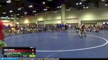 152 lbs Round 1 (10 Team) - Aine Moffit, Iowa Pin-A-Sarus vs Autumne Williams, Queen Bees