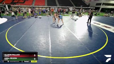 125 lbs Cons. Semi - Kiera Deleon, Idaho vs Allison Palluck, Oregon