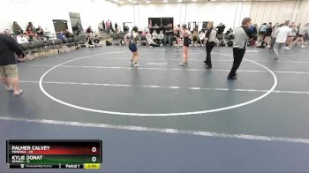 142 lbs Round 3 (6 Team) - Palmer Calvey, Minooka vs Kylie Donat, Bemidji