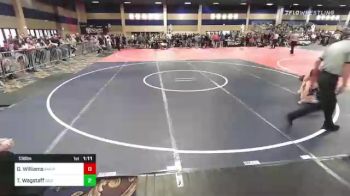 138 lbs Round Of 128 - Grayson Williams, American Falls WC vs Trevor Wagstaff, Silverback WC