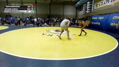 218 lbs Consi Of 8 #1 - Seth Hernandez, Bixby (OK) vs Michael Garcia, Roosevelt (CO)