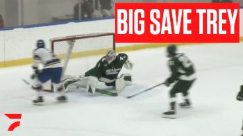 MUST SEE: Red Wings Prospect Trey Augustine Makes Stellar Pad Save During Shutout For Michigan State