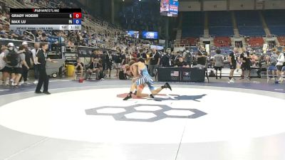 126 lbs Champ. Rd Of 128 - Grady Hoerr, Illinois vs Max Lu, Pennsylvania