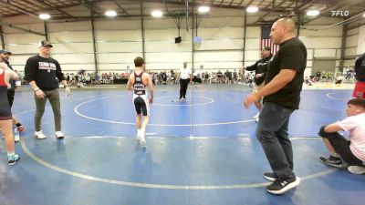 90 lbs Rr Rnd 1 - Hunter Kowatch, All American Wrestling Club - MS vs Caleb Oden, Triumph Blue - MS