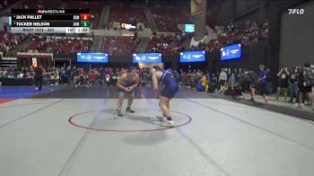 220 lbs Semifinal - Tucker Nelson, Minot High School vs Jack Pallet, Fergus Wrestling Club