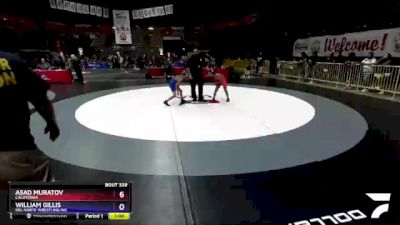 71 lbs Cons. Round 2 - Asad Muratov, California vs William Gillis, Del Norte Wrestling Inc.