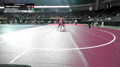 197 lbs Consi Of 16 #1 - Mikey Harrigan, Virginia Tech vs Mason Trujillo, UCF