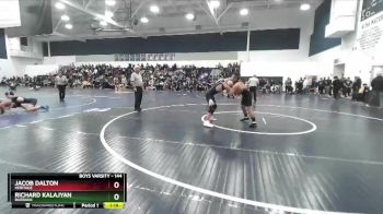 144 lbs Champ. Round 2 - Richard Kalajyan, Burbank vs Jacob Dalton, Heritage