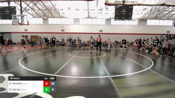 95 lbs Rr Rnd 2 - Gavin Pardilla, Team Gotcha vs Brady Harper, Midwest Xtreme Wrestling