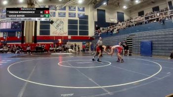 145 lbs Quarterfinal - Tristan Wtorkiewicz, Mt. Pleasant vs Lucas Boyer, Elizabeth Forward
