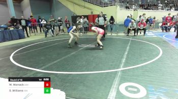 96 lbs Round Of 16 - McKinney Womack, Davis vs Sasha Williams, Edmond North