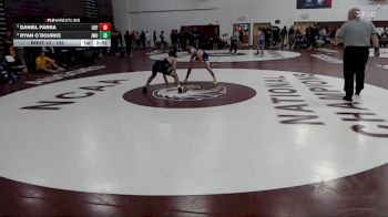 125 lbs Champ. Round 1 - Daniel Parra, Sioux Falls vs Ryan O`Rourke, Johnson & Wales