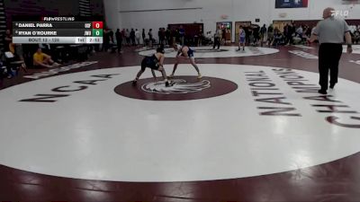 125 lbs Champ. Round 1 - Daniel Parra, Sioux Falls vs Ryan O`Rourke, Johnson & Wales