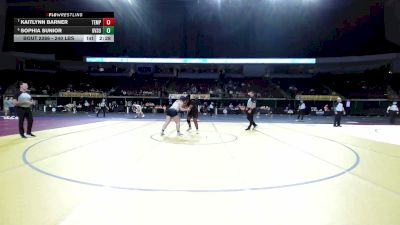 240 lbs Consolation - Kaitlynn Barner, Temple vs Sophia Sunior, Grand Valley State