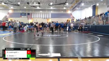 144 lbs Quarterfinal - Christian Steele, St. Martin High School vs Dylan Lookingbill, Olive Branch High School