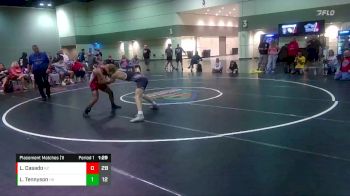 152 lbs Placement Matches (16 Team) - Lucas Tennyson, STL Red vs Leomany Casado, Land O` Lakes