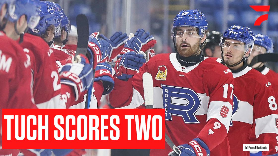 Canadiens Prospect Luke Tuch Scores First Two Pro Goals