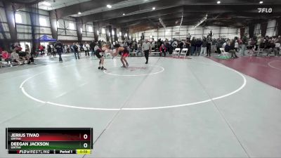 150 lbs Cons. Round 2 - Deegan Jackson, Uintah vs Jerius Tivao, Uintah