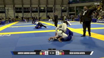 Diego Oliveira Batista vs Andrew Amorim Cardoso 2026 World Jiu-Jitsu IBJJF Championship