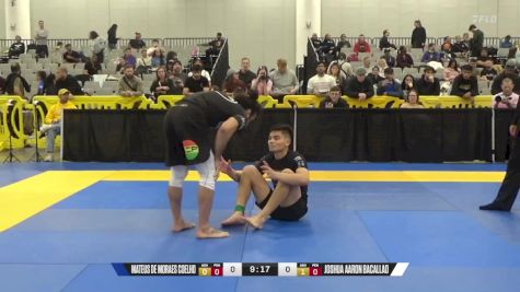 Joshua Aaron Bacallao vs Mateus De Moraes Coelho 2024 World IBJJF Jiu-Jitsu No-Gi Championship