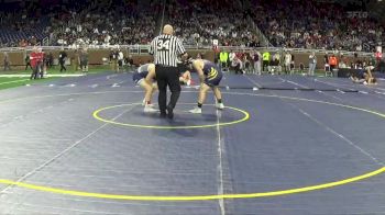 D2-165 lbs Cons. Round 1 - Oscar Gutierrez, Annapolis HS vs Garett Forgash, John Glenn HS (Bay City)