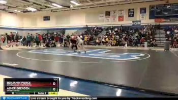 113 lbs Champ. Round 2 - Benjamin Pierce, Chaska-Chan Stormhawks vs Asher Brenden, Grand Rapids