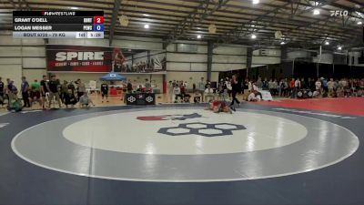 79 kg Cons. Round 8 - Grant O'Dell, Knights RTC vs Logan Messer, Patriot Elite Wrestling Club