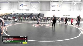 58 lbs Cons. Semi - Carson Welsh, Niskayuna You Wrestling vs Troy Wescott, Brawlers Elite