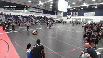 80 lbs Round 2 - Bailey Heinsohn, Reign WC vs Addison Yabur, Savage House Wrestling Club