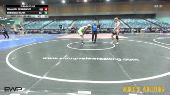 195 lbs 2nd Place - Emanuel Fernandez, Zillah vs Christian Tapia, MAT MECHANICS