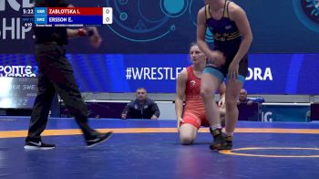 72 kg Final 3-5 - Iryna Zablotska, Ukraine vs Elvira Esmeralda ERSSON, Sweden