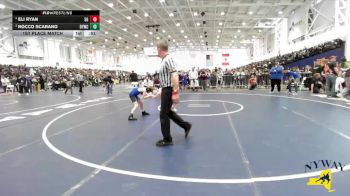 75 lbs 1st Place Match - Eli Ryan, 518 Grapplers vs Rocco Scarano, Dolgeville Youth Wrestling Club