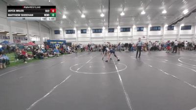 98 lbs Round 1 (6 Team) - Jayce Miles, Team 922 vs Matthew Sheehan, Wrecking Crew WC