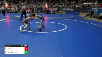 61 lbs Prelims - Kolten Land, Maurer Coughlin WC vs Brock Humphrey, Young Guns/Letters Trained