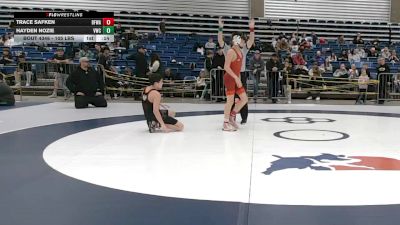 105 lbs Cons. Rd Of 16 - Hayden Nozie, Valiant Wrestling Club vs Trace Safken, Black Fox Wrestling Academy
