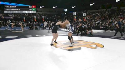 155 lbs Semifinal - Eva Garcia, Marina (SS) vs Natalie Blanco, Chino (SS)