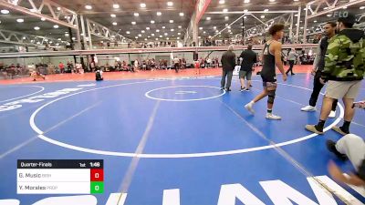 130A lbs Quarterfinal - Greyson Music, Bishop Mcdevitt vs Yandel Morales, Prophecy