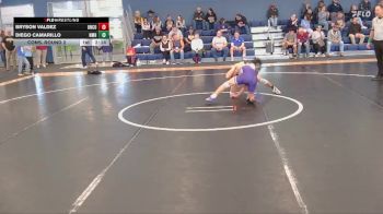 125 lbs Cons. Round 2 - Bryson Valdez, Northern Colorado vs Diego Camarillo, New Mexico Highlands