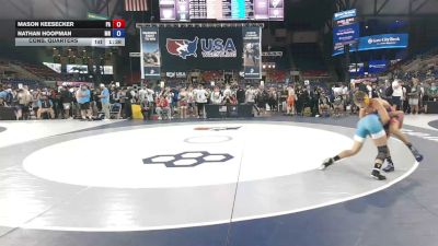 113 lbs Cons. Quarters - Mason Keesecker, Pennsylvania vs Nathan Hoopman, Minnesota