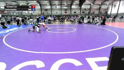 138 lbs Cons. Semis - Tavarre Lee, FordDynasty Wrestling Club vs Gavin Rangel, Newberg High School Wrestling