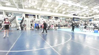 144 lbs Quarterfinal - Nash Jensen, Delta Wrestling Club vs Cristian Silva, Sanderson Wrestling Academy