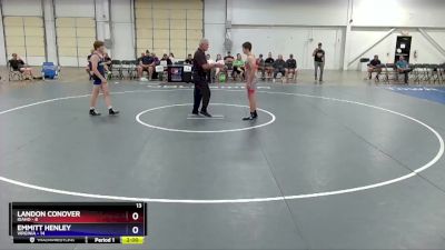 125 lbs Round 1 (8 Team) - Landon Conover, Idaho vs Emmitt Henley, Virginia