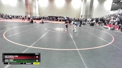 110 lbs Quarterfinal - Victorya Cox, Edmond North vs Anh Ngo, North Kansas City