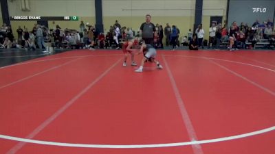 80 lbs Cons. Round 2 - Jack Stortz, Outlaw Wrestling Club vs Briggs Evans, Heartland Wrestling Academy