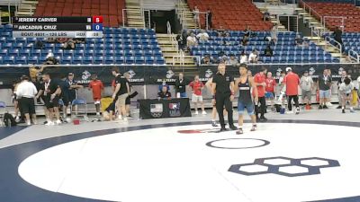 126 lbs Champ. Rd Of 16 - Jeremy Carver, Indiana vs Arcadius Cruz, Washington