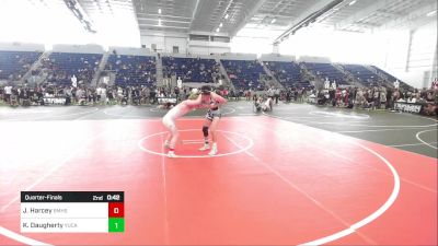 144 lbs Quarterfinal - Jaxon Harcey, Bmhs vs Kamrin Daugherty, Yucaipa Thunder WC